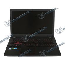 Ноутбук ASUS "FX553VD-DM405R" (Core i7 7700HQ-2.80ГГц, 8ГБ, 1000ГБ, GFGTX1050, LAN, WiFi, BT, WebCam, 15.6" 1920x1080, W&apos;10 Pro), черный [141813]