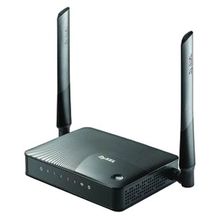 zyxel (Интернет-центр для выделенной линии ethernet, с точкой доступа wi-fi 802.11n 300 Мбит с, коммутатором ethernet и многофункциональным хостом usb) keenetic omni ii