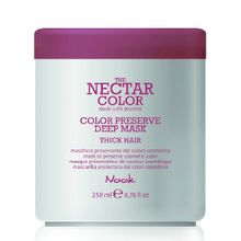 Маска для ухода за плотными и жесткими окрашенными волосами Nook Nectar Color Preserve Thick Hair Deep Mask 250мл