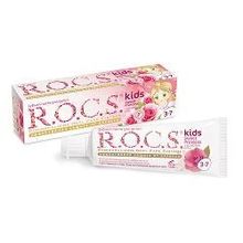 Зубная паста R.O.C.S. Sweet Princess  с ароматом розы от 3 до 7 лет, 45 г