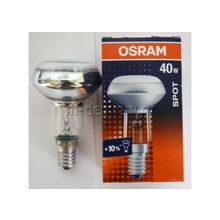Лампа накаливания Osram E-14 40W грибок зеркальный