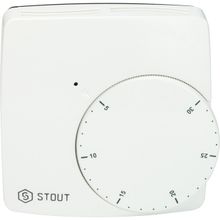 Проводной электронный термостат Stout WFHT-DUAL