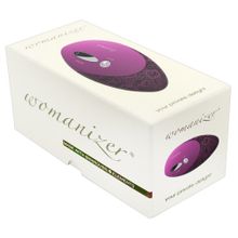 Womanizer Лиловый вакуумный стимулятор клитора W500 Pro с двумя сменными насадками (лиловый)