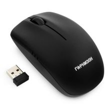 Мышь беспроводная Гарнизон GMW-400, черная USB