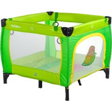 Манеж Caretero QUADRA GREEN (зеленый)