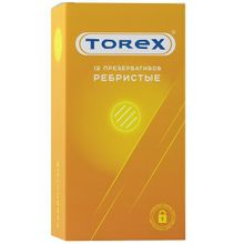 Презервативы Ребристые №12 Torex