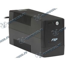 ИБП (UPS) 400ВА FSP "Viva 400" PPF2400701, черный [129401]