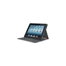 Logitech folio (920-003923) беспроводная для ipad черный солнечная батарея