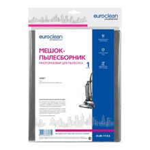EUR-7153 Мешок-пылесборник Euroclean многоразовый с пластиковым зажимом для пылесоса