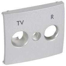 Legrand Лицевая панель Legrand Valena розетки TV-R алюминий 770142 ID - 260169