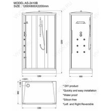 Edelform Душевая кабина Grande EF-4051T L