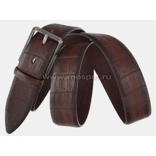 Джинсовый ремень AT40-102 коньячный