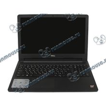 Ноутбук Dell "Inspiron 3565" 3565-7720 (A9-9400-2.40ГГц, 6ГБ, 1000ГБ, R5, DVD±RW, LAN, WiFi, BT, WebCam, 15.6" 1366x768, Linux), черный [140749]