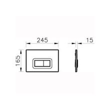 VitrA 740-0611, Loop R, ABS-пластик, матовый черный