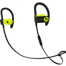 apple (powerbeats3 wireless earphones - shock yellow) mnn02ze a