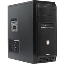 Корпус Miditower Exegate    UN-615    Black ATX 500W (24+4+6   8пин)