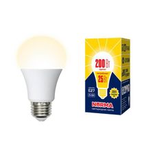 Volpe Лампа светодиодная E27 25W 3000K матовая LED-A70-25W 3000K E27 FR NR UL-00004469 ID - 234637