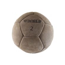 Winner Медицинбол Winner, 2 кг, натуральная кожа (нубук)
