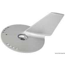 Osculati Aluminium fin anode Suzuki DF60 140 with bores, 43.272.88