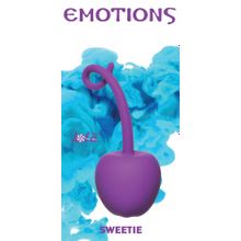 Фиолетовый стимулятор-вишенка со смещенным центром тяжести Emotions Sweetie Фиолетовый