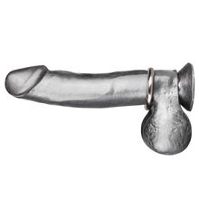 Стальное эрекционное кольцо STEEL COCK RING - 4.8 см. (44586)