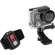 Видеокамера ЭGO JUMP (4K Ultra HD, VR 360°, CMOS, 170°, microSD, HDMI, LCD+OLED, WiFi, Li-Ion, ПДУ)