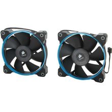 Вентилятор   Corsair Air Series SP120 PWM Quiet Edition Twin Pack   CO-9050012-WW   (4пин,  120x120x25мм,  23дБ,  1450 об мин)