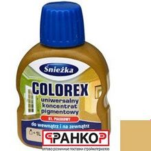 Краситель универсальный "Colorex" песочный (61) 0,1л (20 шт уп) "Sniezka"