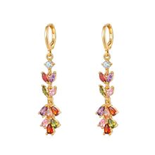 Серьги с позолотой (арт. 78639-1)