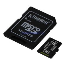 Карта памяти microSDHC 32Gb Kingston, Canvas Select Plus, Class10, UHS-I U1 A1 100Mb s, с адаптером