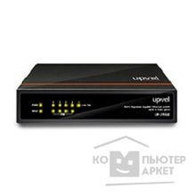 Upvel UP-215SGE Гигабитный 5-портовый PoE+ коммутатор с четырьмя PoE+ портами до 30Вт на порт внешний блок питания, возможность получать питание по PoE, Maximum PoE Output Power: 70W