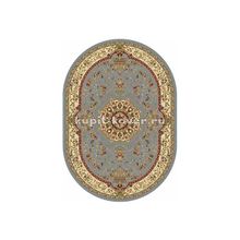 Российский ковер BUHARA d037_blue_oval, 1 x 3
