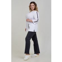 A341Б 3 4 Экстра Белый Куртка Ж (тесьма fashion doctor)