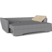 Смарт Диван прямой Амстердам еврокнижка Zigzag grey