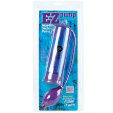 California Exotic Novelties Фиолетовая вакуумная помпа E-Z Pump (фиолетовый)