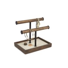 Umbra для украшений Pillar низкий чёрный орех