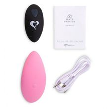 Розовый вибромассажер в трусики с пультом ДУ Panty Vibe Remote Controlled Vibrator (247454)