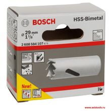 Bosch HSS-BI-Metall пильная коронка 29 мм (2608584107 , 2.608.584.107)