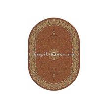 Российский ковер BUHARA d034_d_pink_oval, 0.8 x 1.5