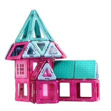 Магнитный конструктор MAGFORMERS 704004 Princess castle 78P Set