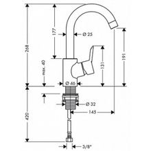 Смеситель Hansgrohe Focus S 31710000 для раковины