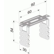 Подвес прямой П60х27 укороченный