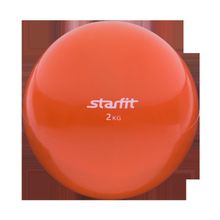 STARFIT Медбол GB-703, 2 кг, оранжевый