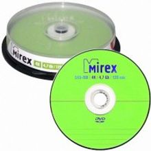 MIREX DVD-RW диск 4x Cake Box 10 шт, UL130032А4L