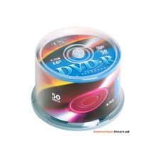Диски DVD-R 4.7Gb VS 16х  50 шт  Cake Box
