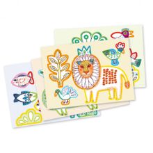 Djeco Учись раскрашивать Зоопарк