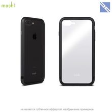 Moshi Luxe iPhone 8 plus, 7 plus алюминий черный