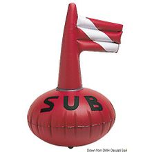 Osculati Mini inflatable diver signal buoy 38 x 50 cm, 33.166.01