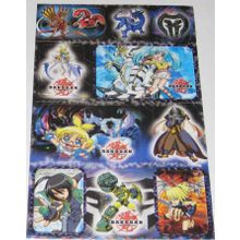 Аниме Наклейка Bakugan 02
