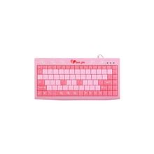 SVEN (Клавиатура SVEN 4000 Standard Mini pink USB)